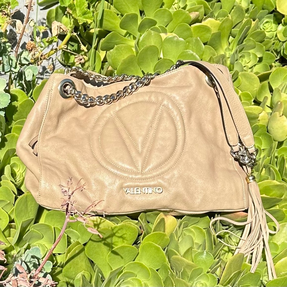 Valentino Leather Shoulder  Bag